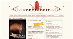 Desktop Screenshot of kopfarbeit-bilk.de